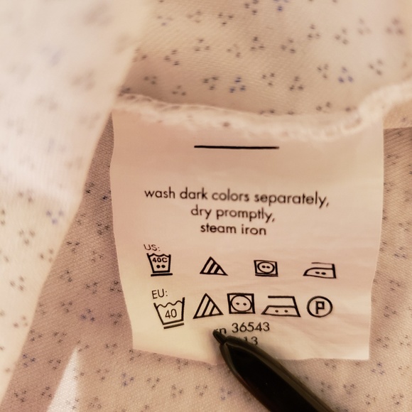 Van Heusen Long Sleeve Shirt Size 16 ½” - Picture 4 of 4